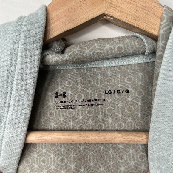 Under Armour Recovery Fleece Pullover Hoodie Womens Size L - Picture 3 of 9